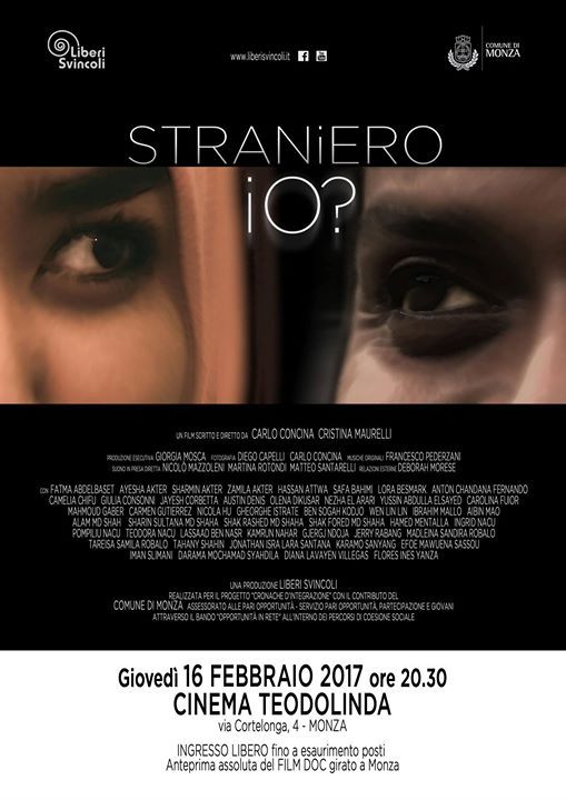Straniero io?