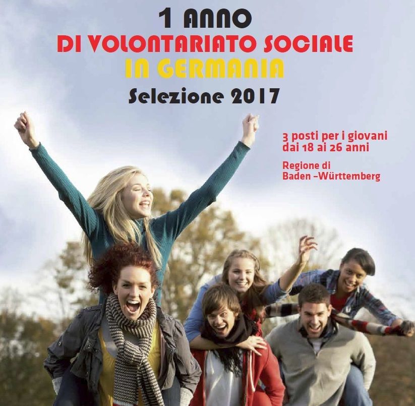 1 anno di volontariato sociale in Germania