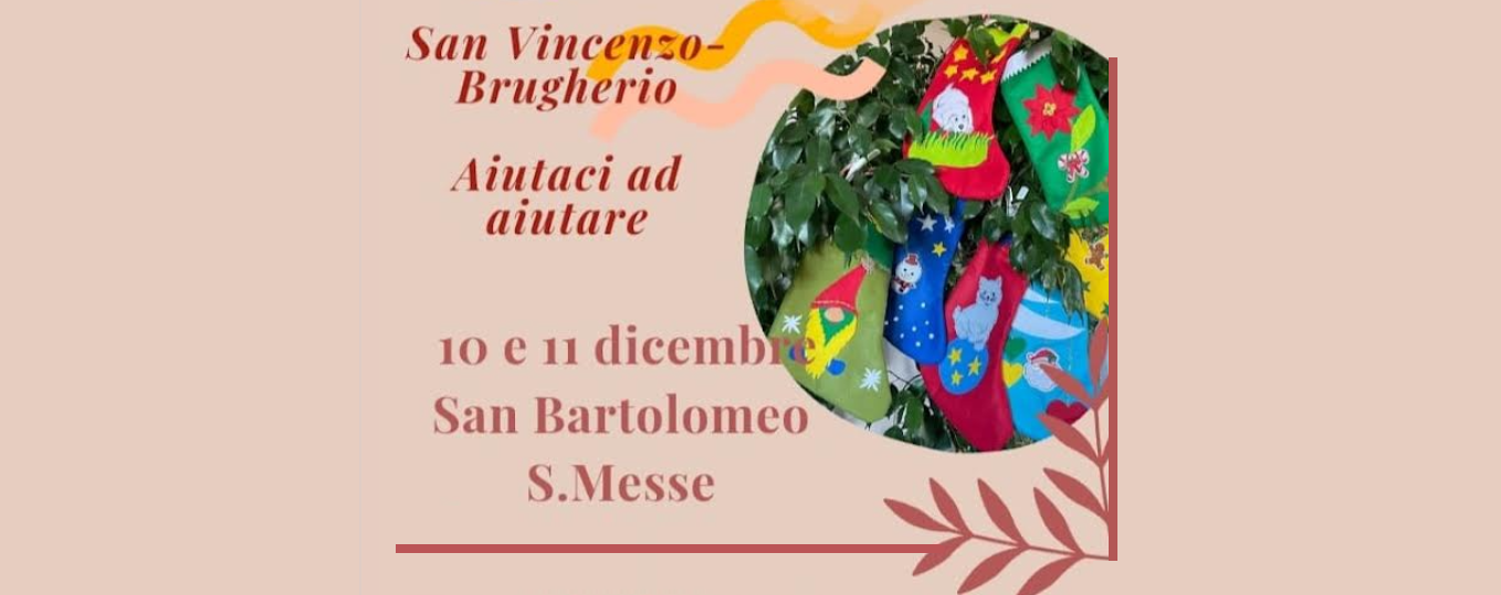 10-11/12 a Brugherio: Raccolta fondi con le Calze della Befana