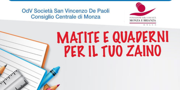 matite e quaderni progetto