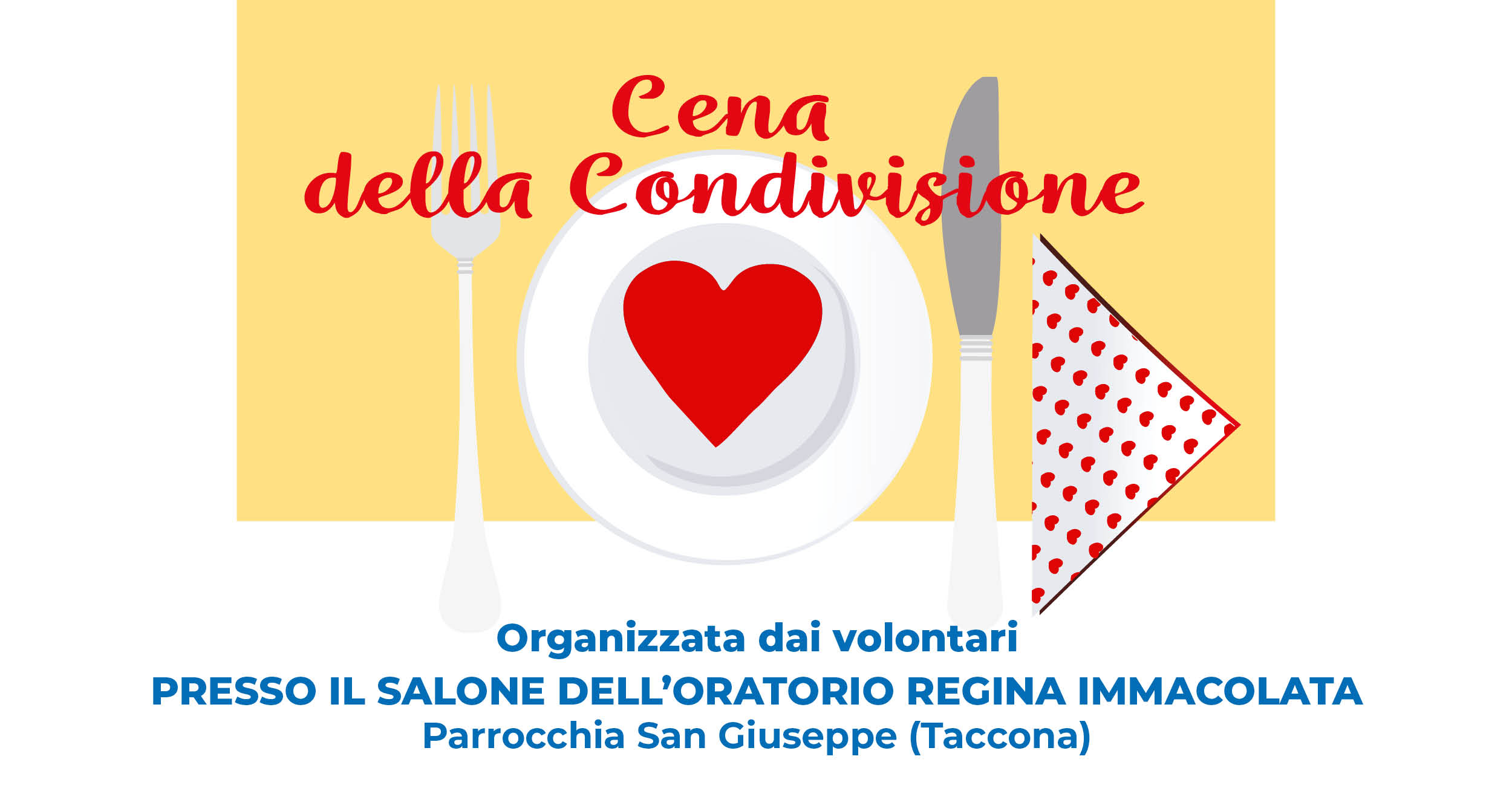 Cena della condivisione